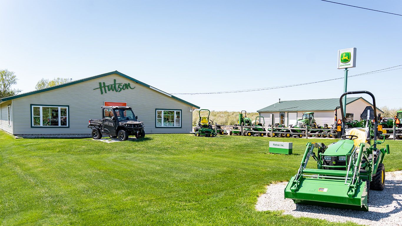Hutson, Inc. in Ellsworth, MI John Deere Dealer Equipment, Parts