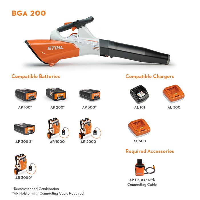 AR-1000、BGA-200 STIHL STIHL BGA 200 | Hutson Inc