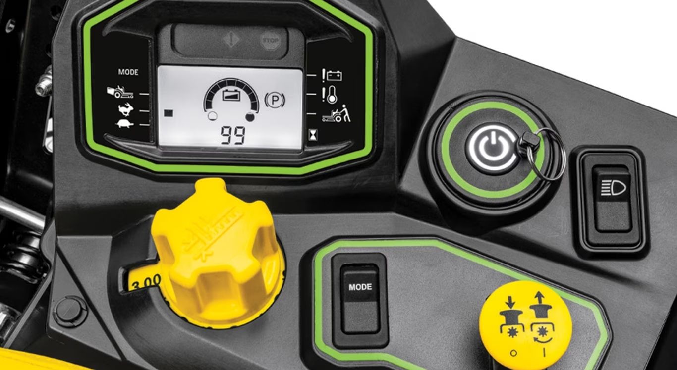 johnです。 John Deere Z370R Electric | Hutson Inc