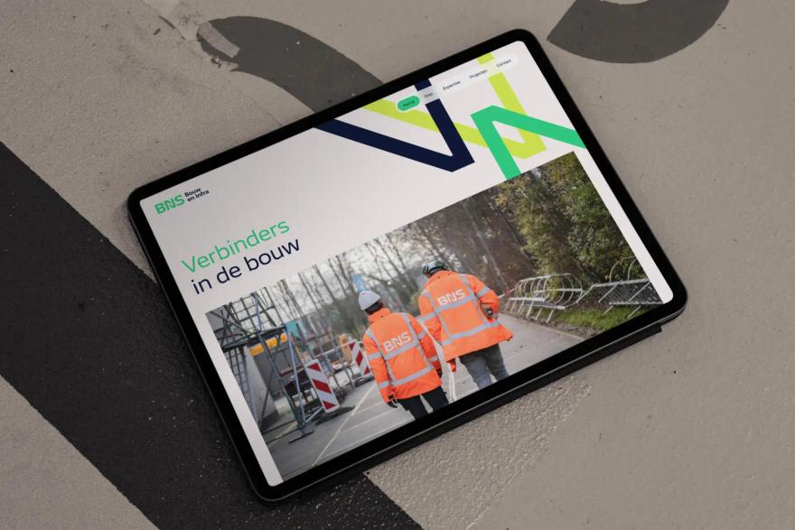 BNS Bouw en Infra tablet