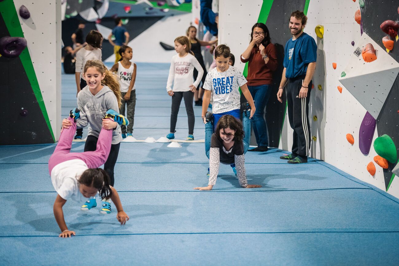 Cours escalade kids team