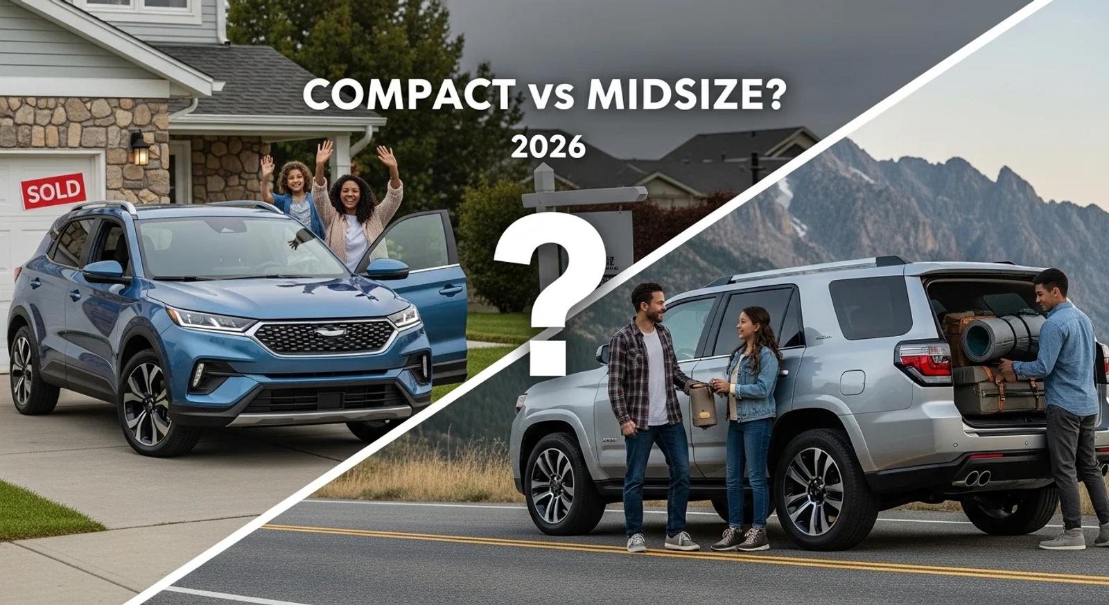 Compact vs Midsize SUV 2026: Size, Space & Value Comparison