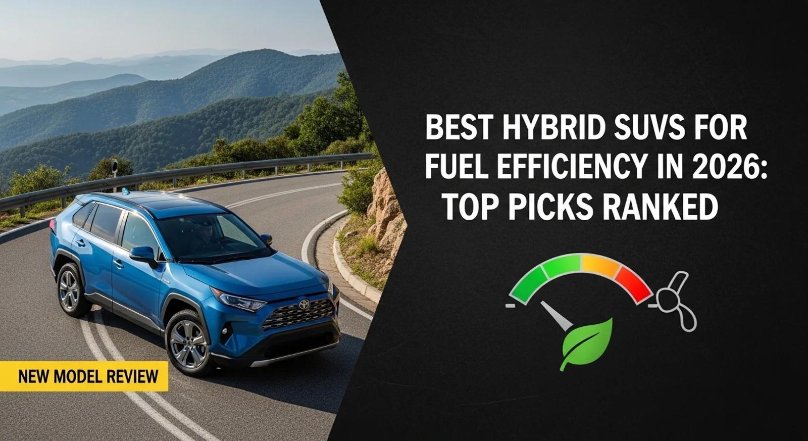 Best Hybrid SUVs for Fuel Efficiency in 2026: Top Picks Ranked