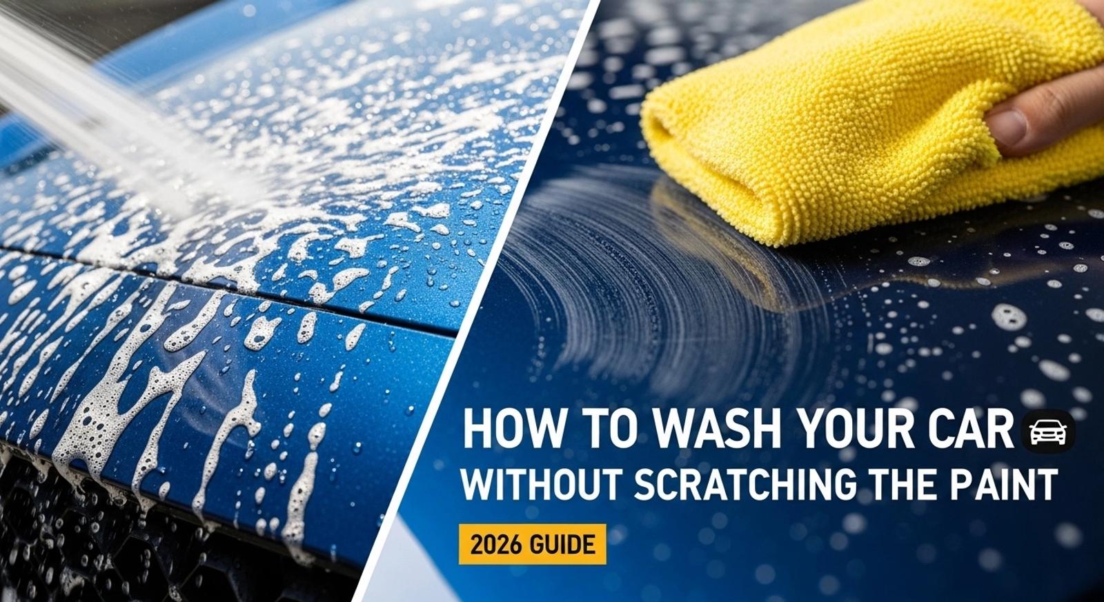 How to Wash Your Car Without Scratching the Paint: 2026 Guide
