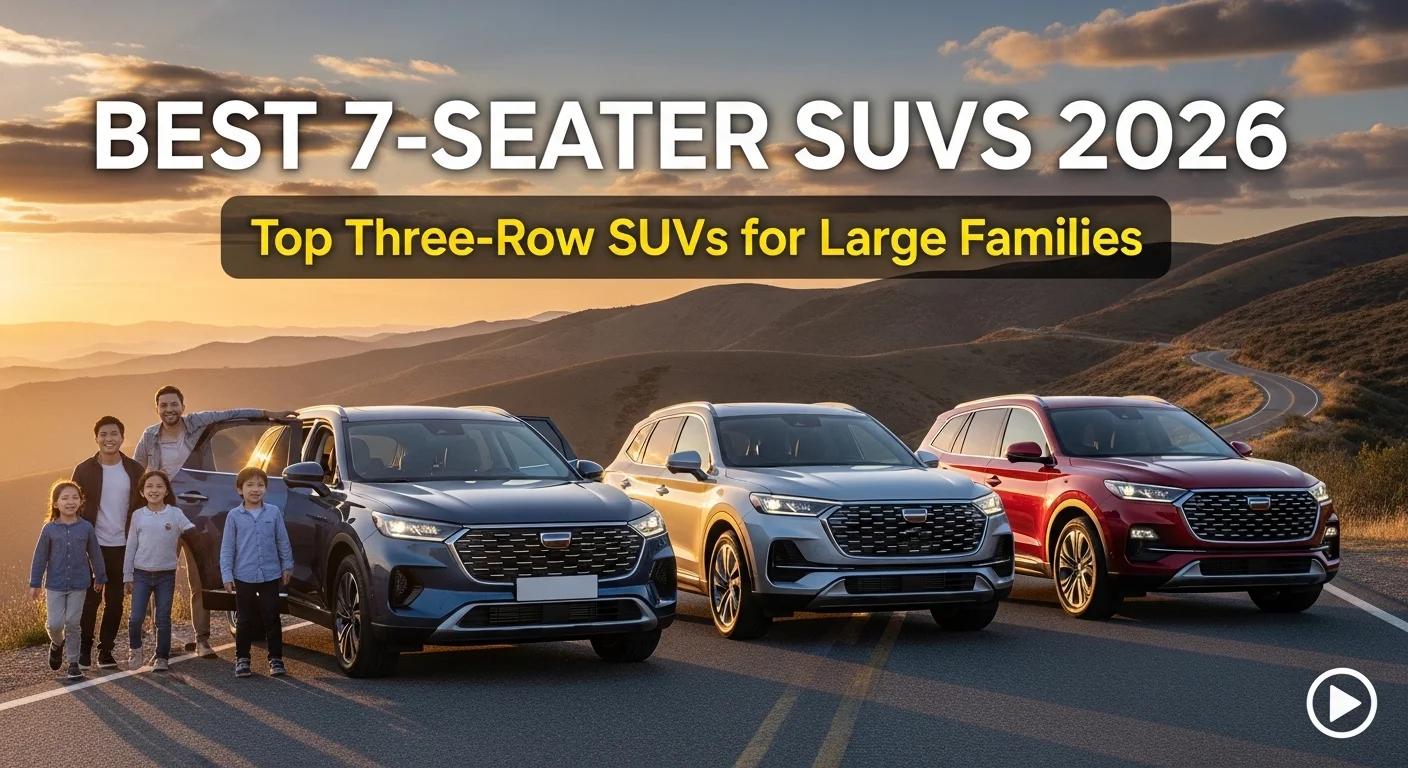 Best 7-Seater SUVs 2026: Top Three-Row SUVs for Large Families
