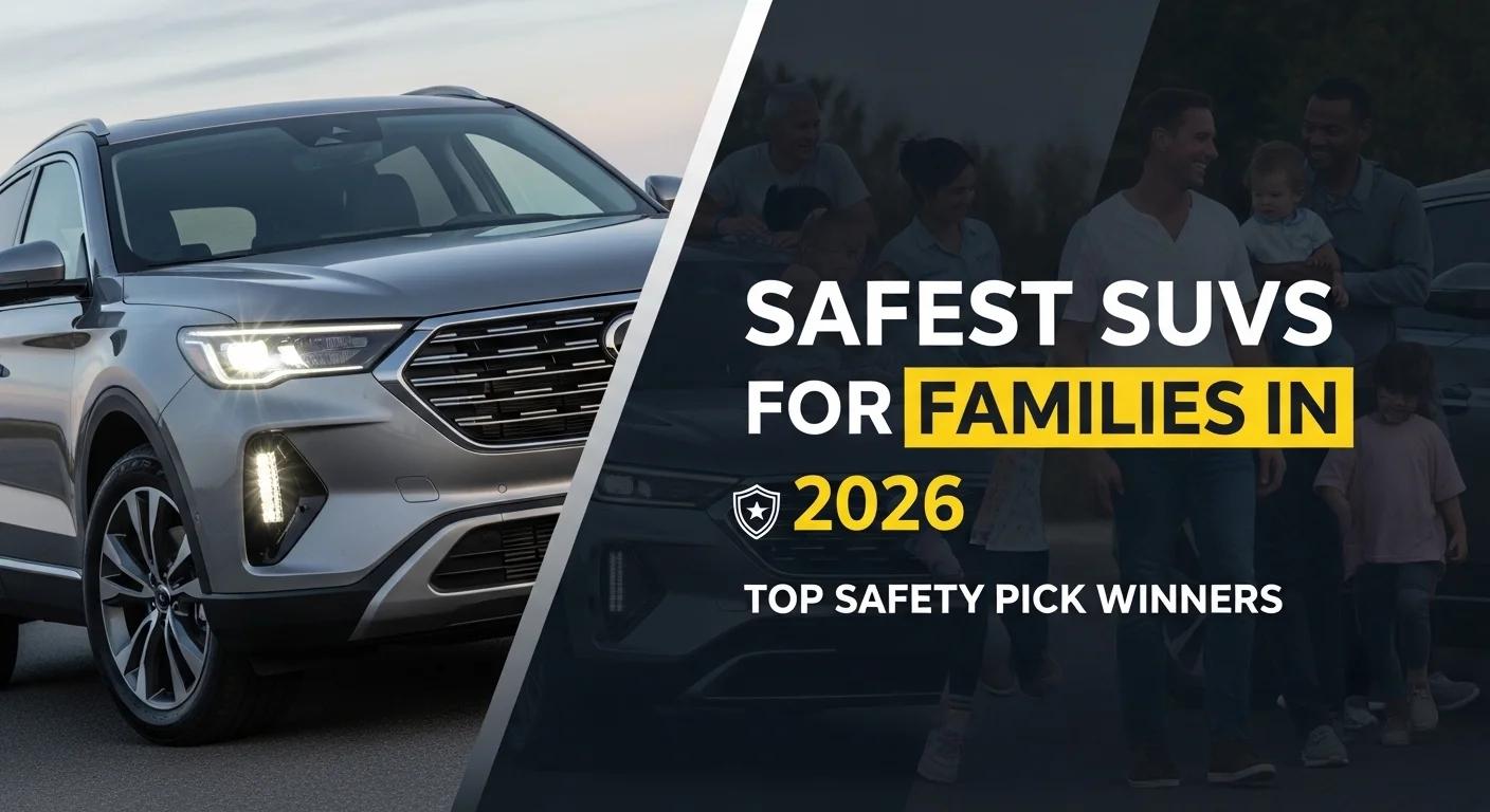 Safest SUVs for Families in 2026: Top Safety Pick Winners