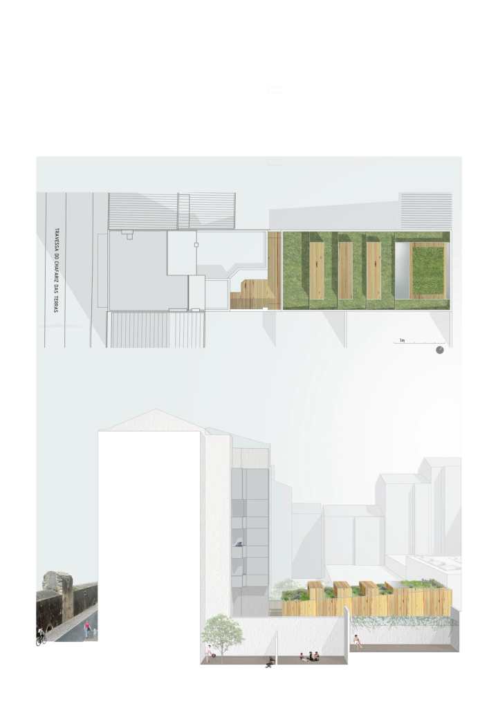 Cobertura Verde - Igreja Batista da Lapa, ampliação e reabilitação 