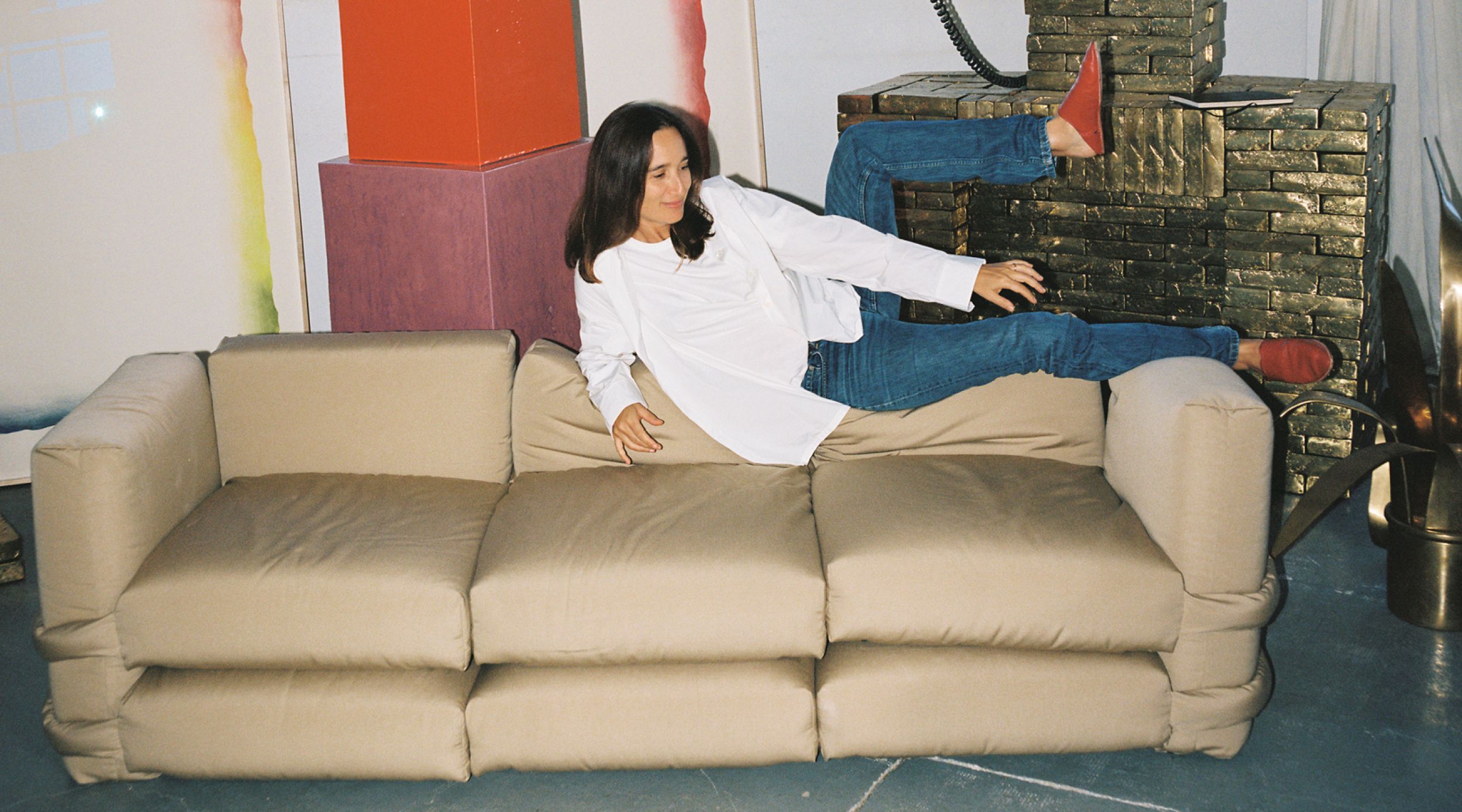 BD | Stories | BD Barcelona Stories Muller Van Severen's Pillow Sofa