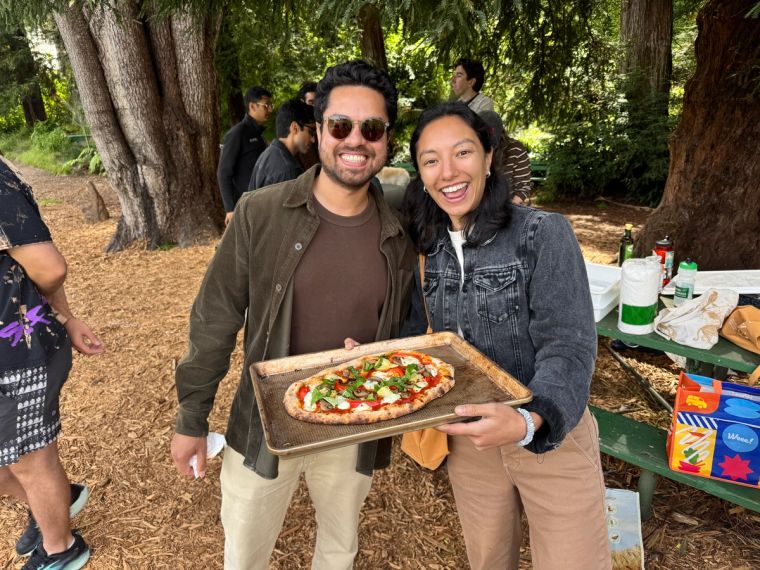 pizza party in the park!