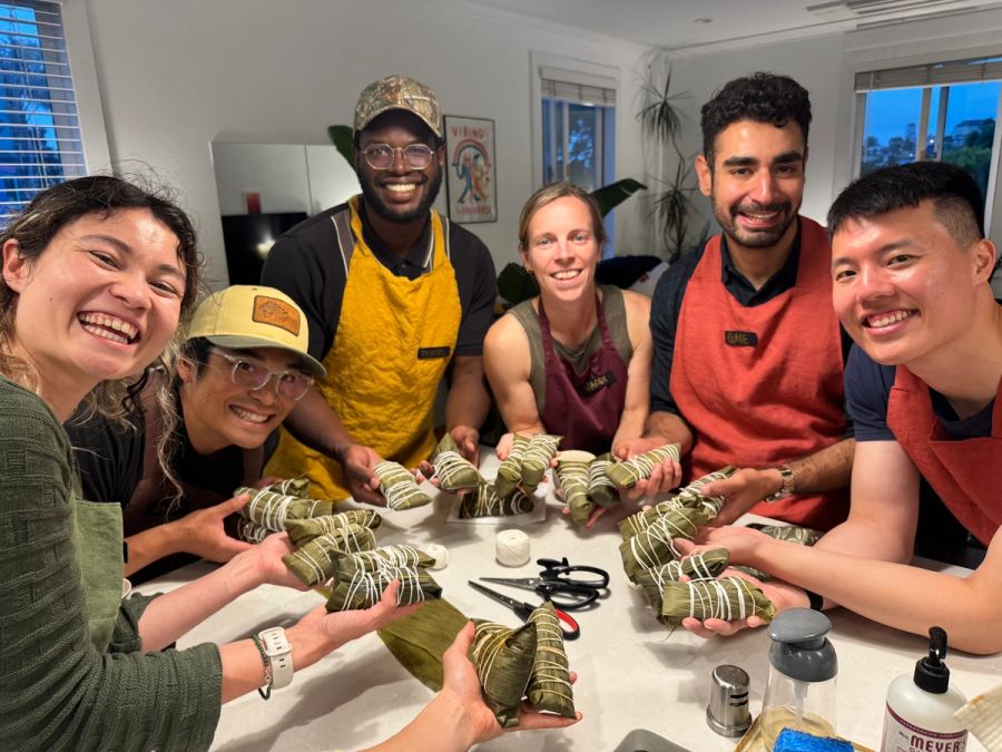 Hands-on cooking class