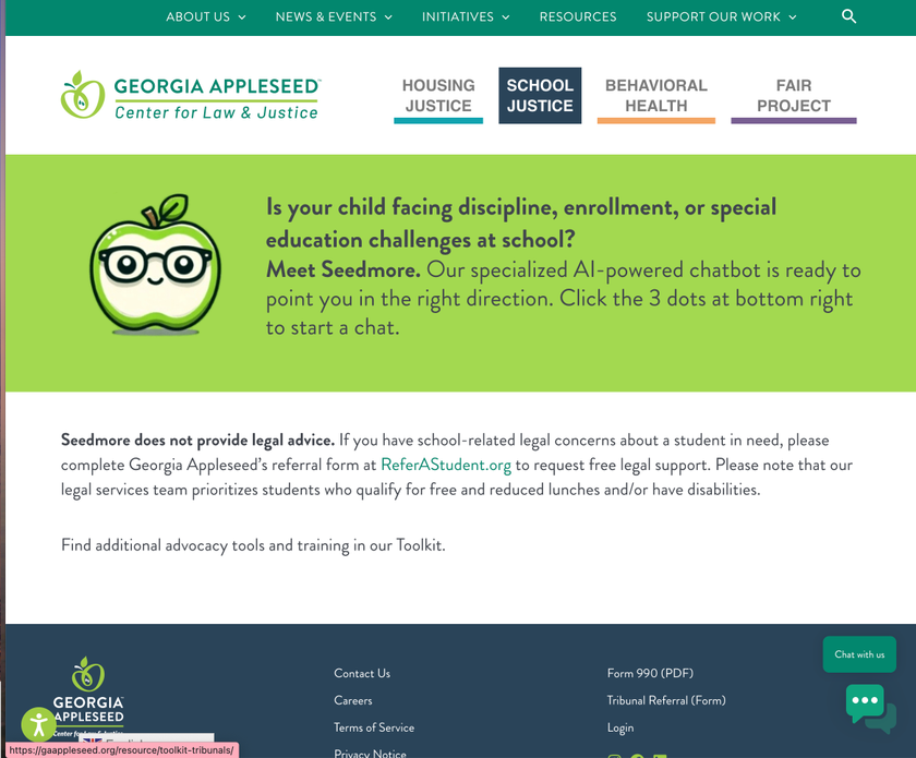 Seedmore chatbot