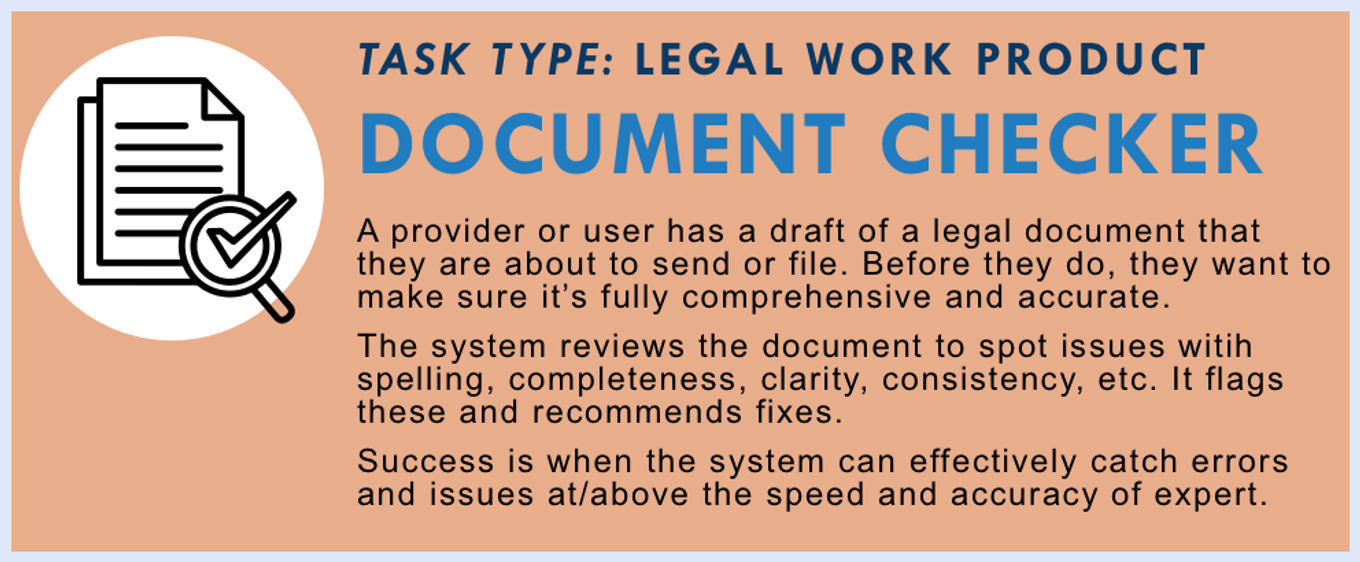 Check Draft Legal Documents