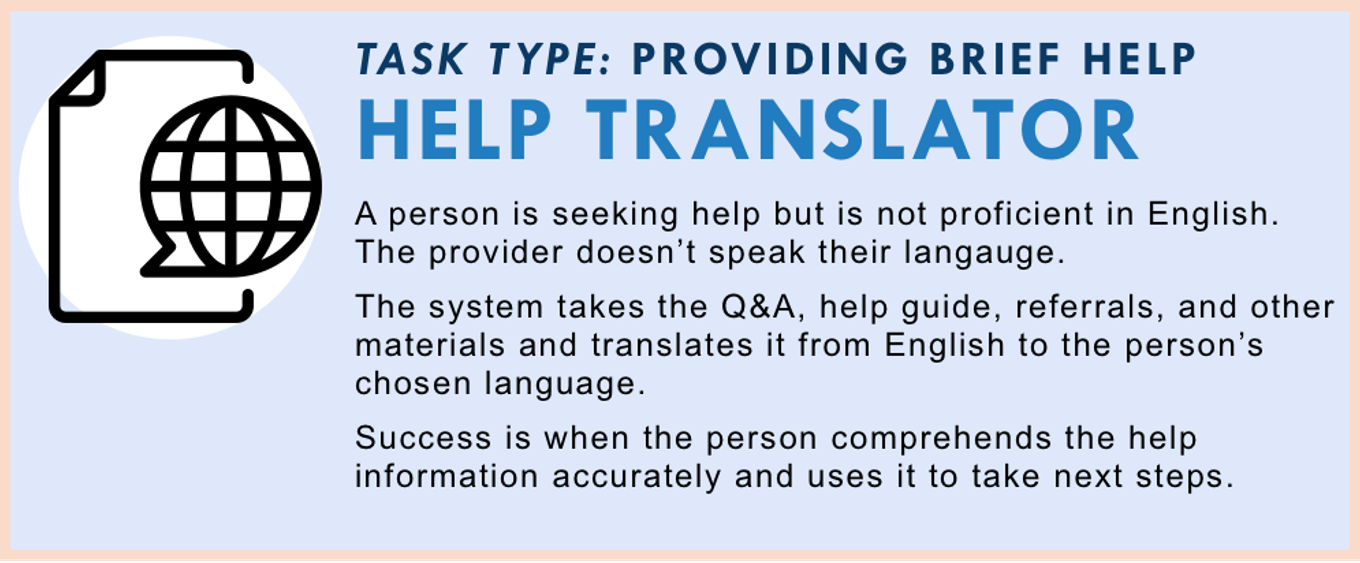 Translate Legal Help Content