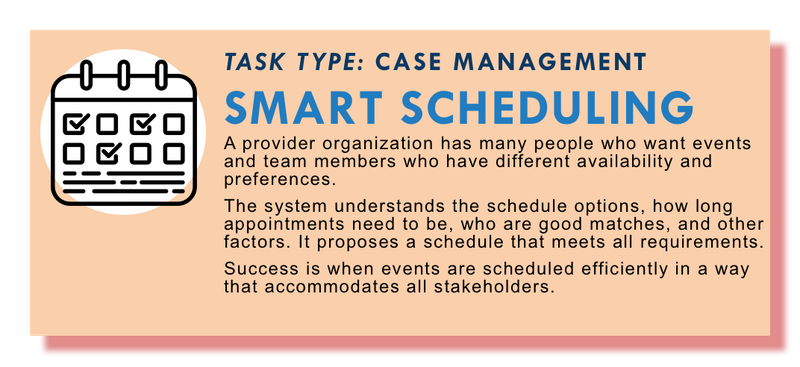 Smart Scheduling