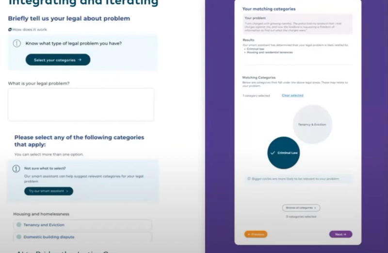 Justice Connect Legal-Problem Classifier