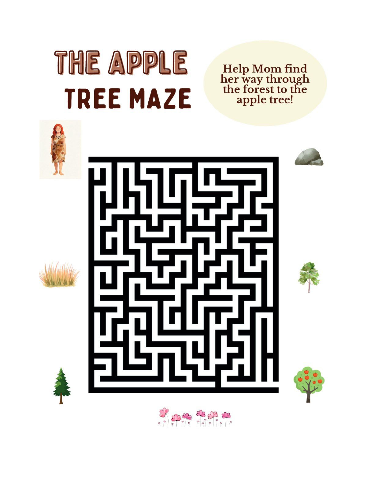 Revised Kavi's Stone Age Adventures Booklet B1 L2 — sample page