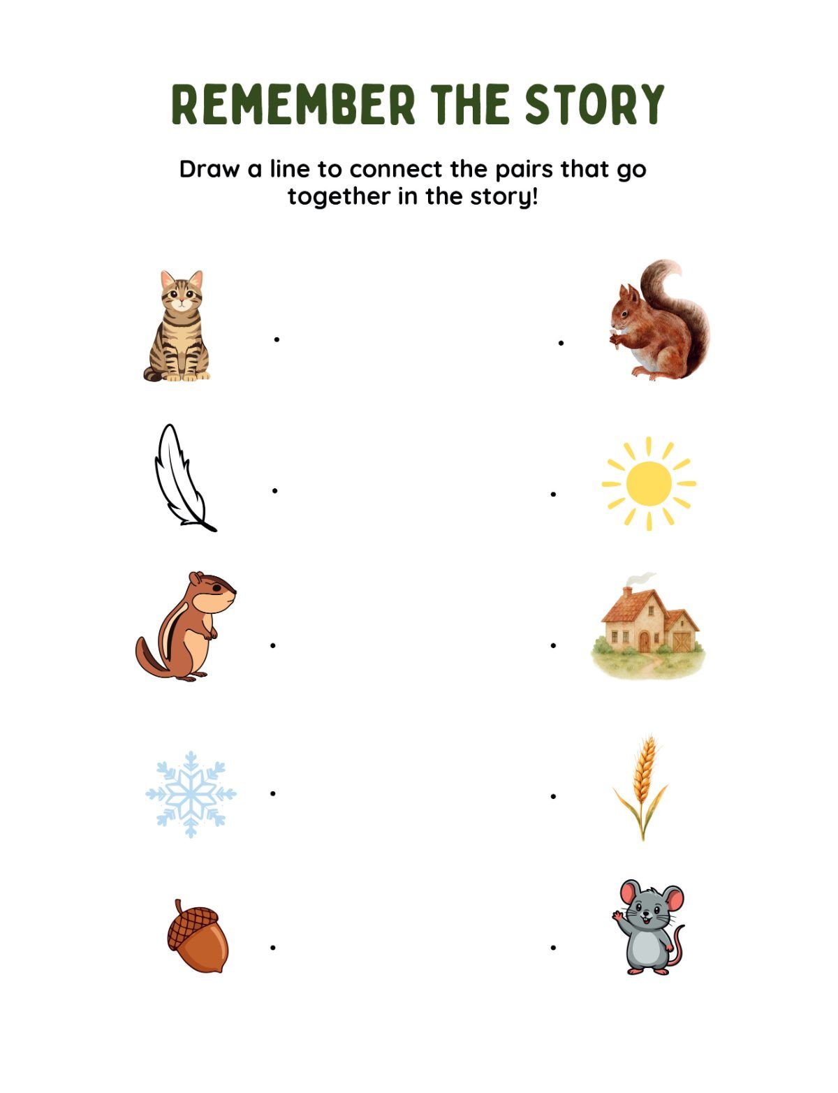 Maya and the Forest Friends Booklet Level 1 — sample page