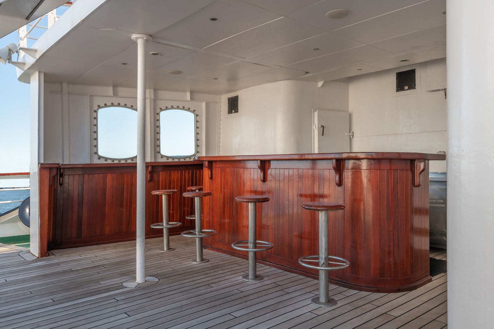 The bar deck
