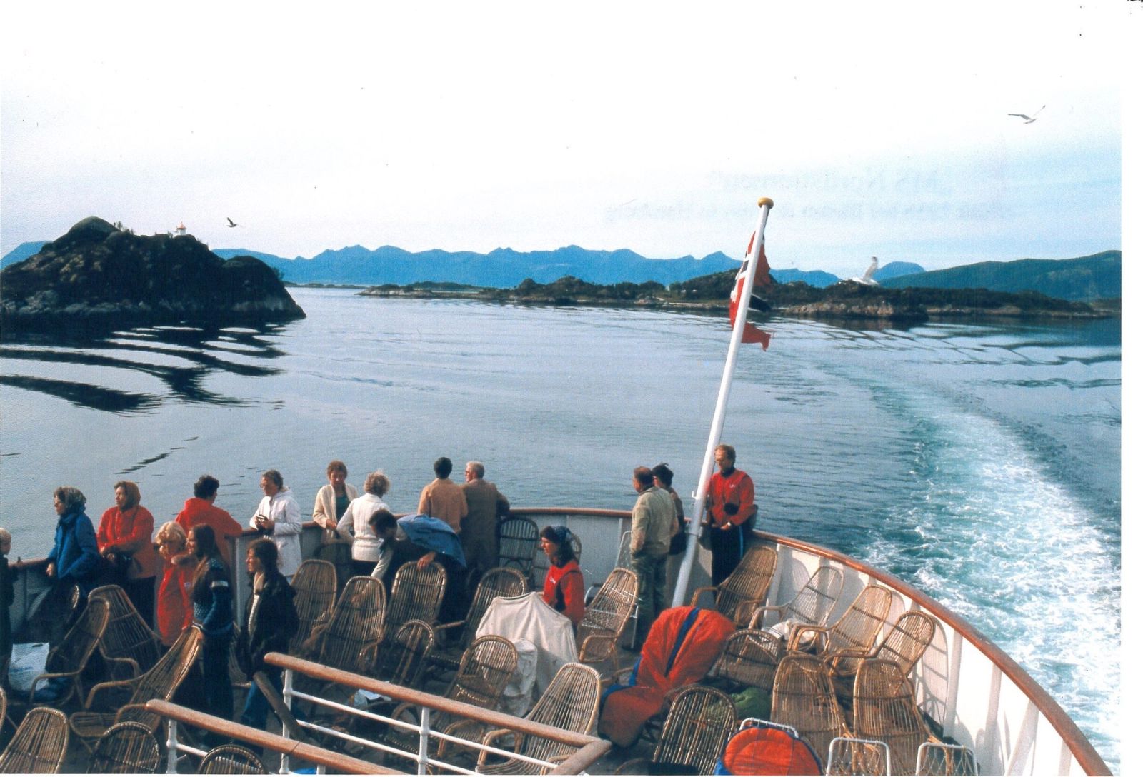 Guests on deck in the 1970s