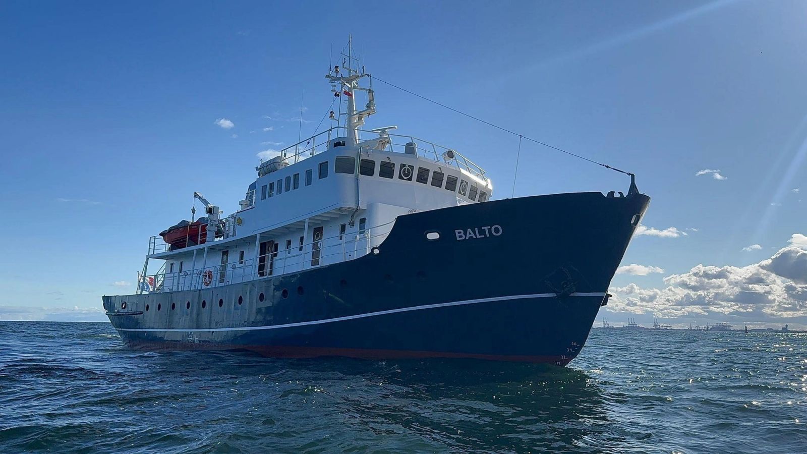 M/S Balto at sea