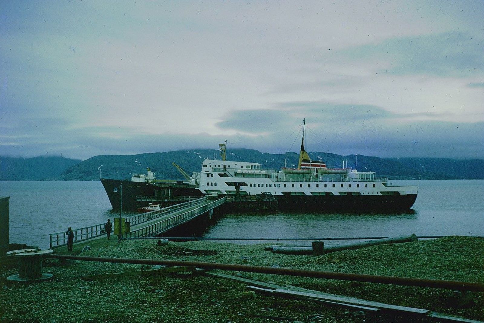 The ship as Harald Jarl in 1974
