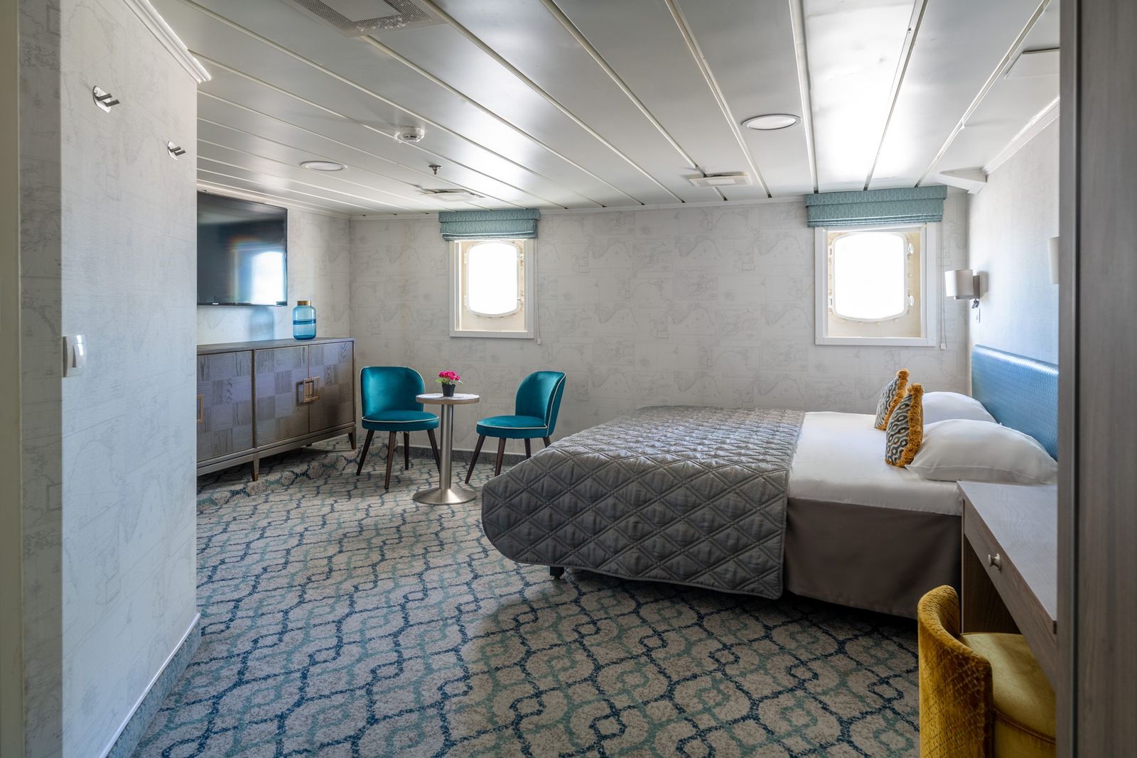 Accessible cabin aboard MS Serenissima