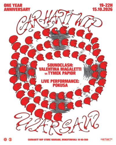 FW26_Carhartt WIP_Warsaw_First Anniversary_Flyer