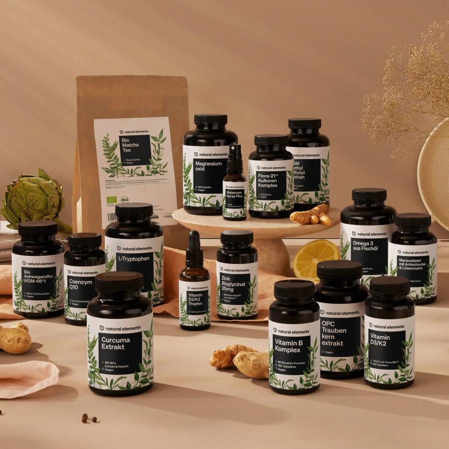 Natural Elements entwickelt Nahrungsergänzung für jeden Lifestyle.