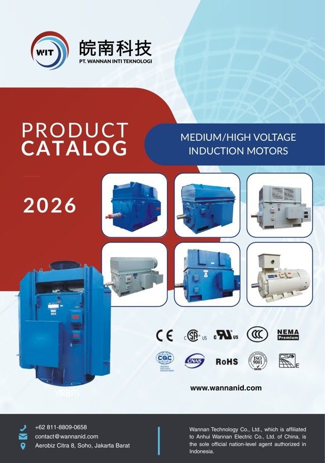 Motor Dinamo (MEDIUM/HIGH VOLTAGE INDUCTION MOTORS)
