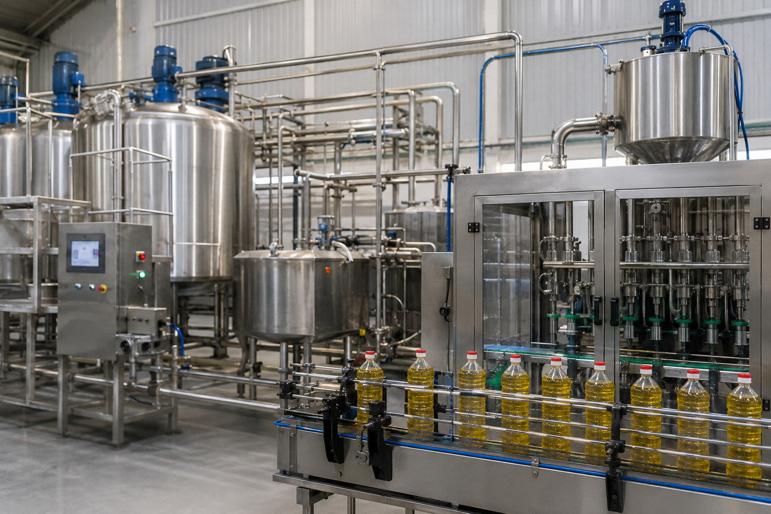 Dari Mixing hingga Filling: Membangun Jalur Produksi Otomatis yang Efisien