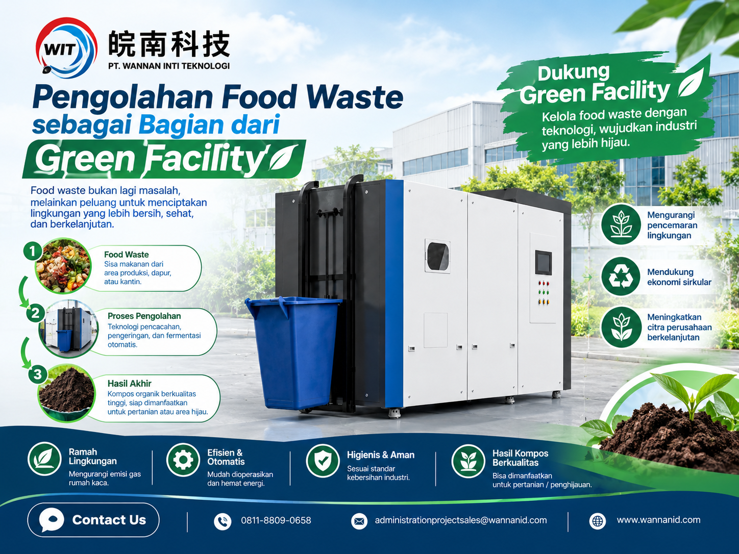 Pengolahan Food Waste sebagai Bagian dari Green Facility