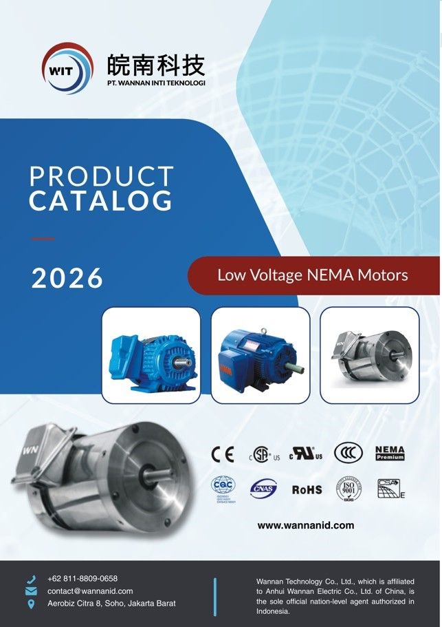 Motor Dinamo (Low Voltage NEMA Motors)