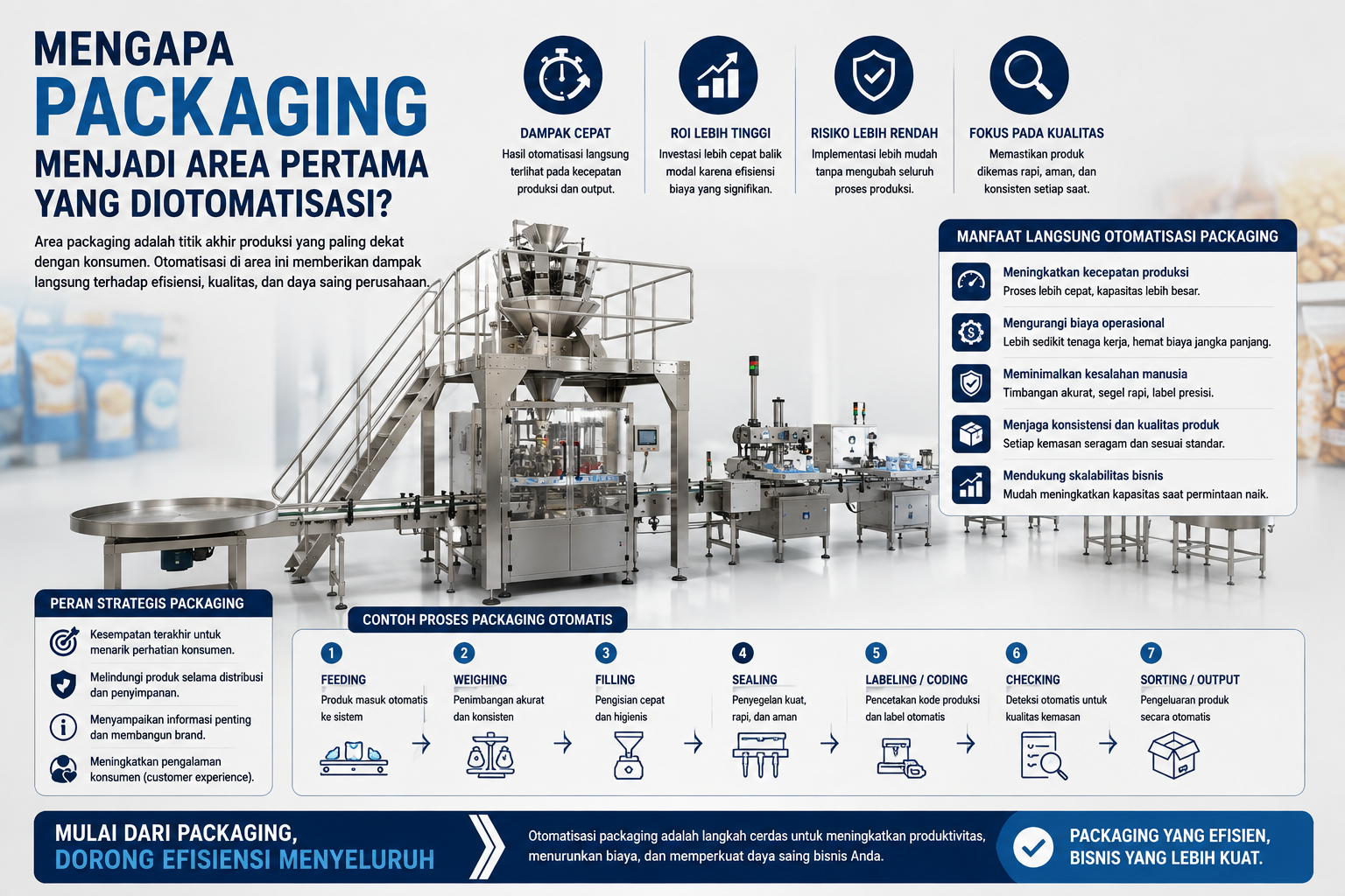 Mengapa Packaging Menjadi Area Pertama yang Diotomatisasi?