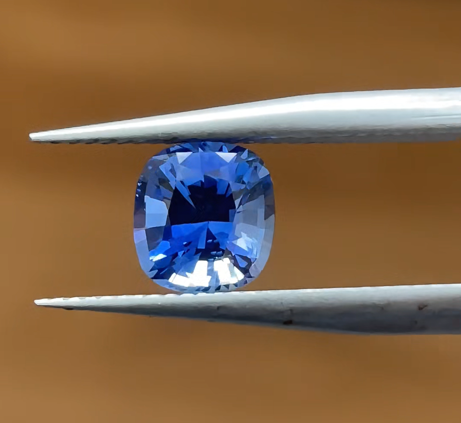 Heated Blue Sapphire