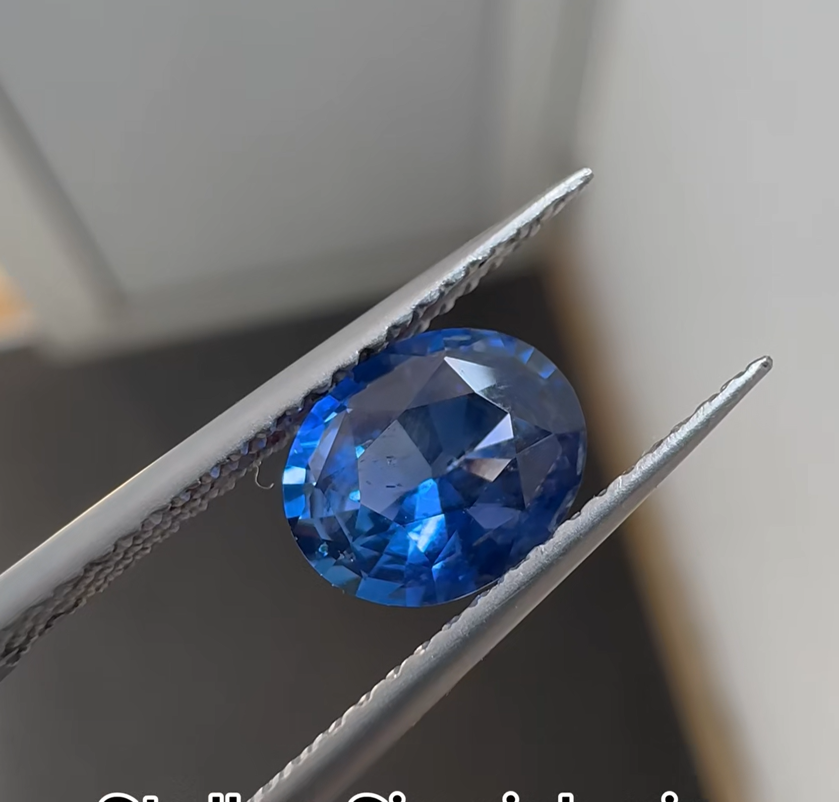 Unheated Blue Sapphire
