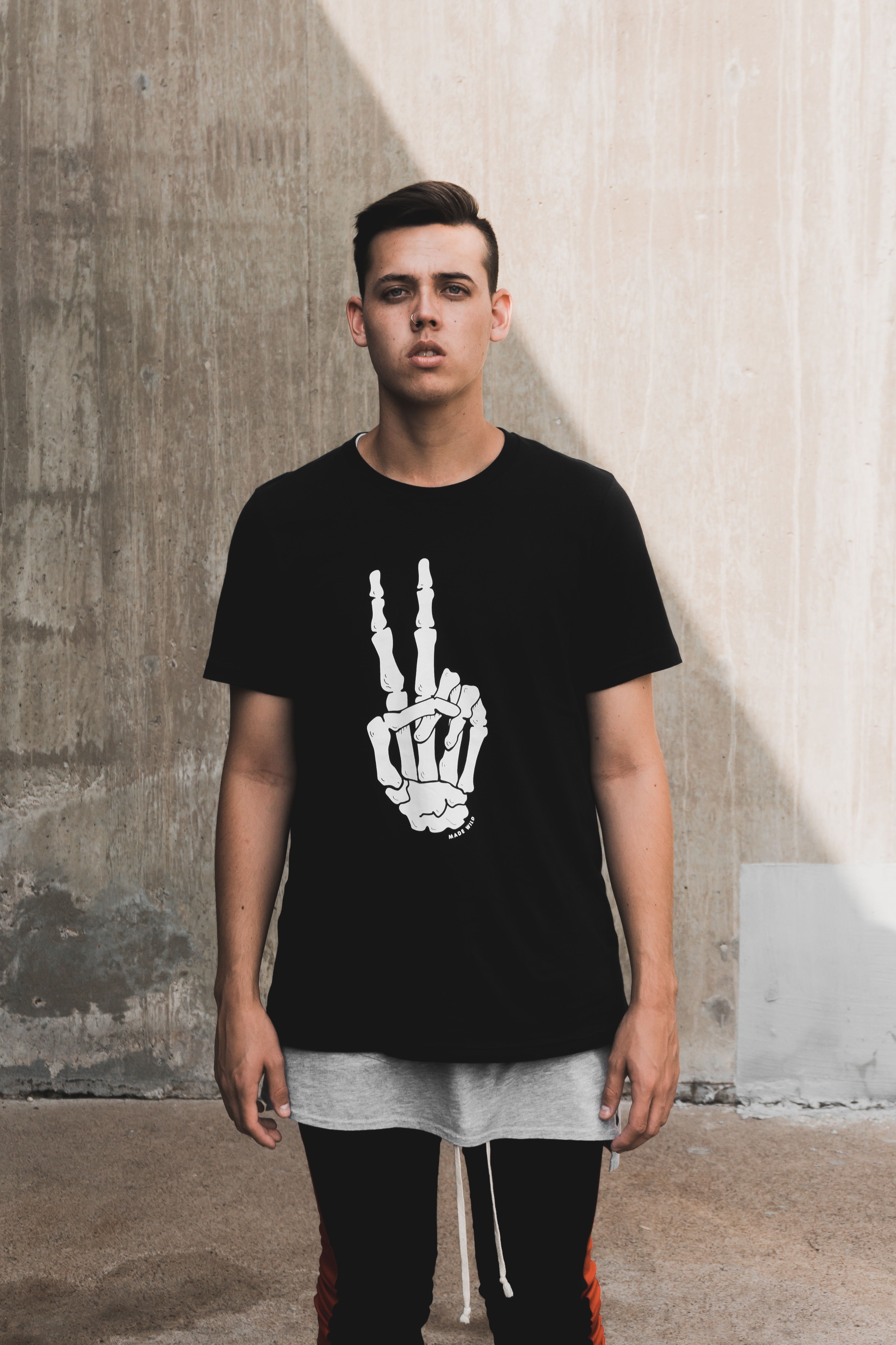 Skeleton Finger T-shirt