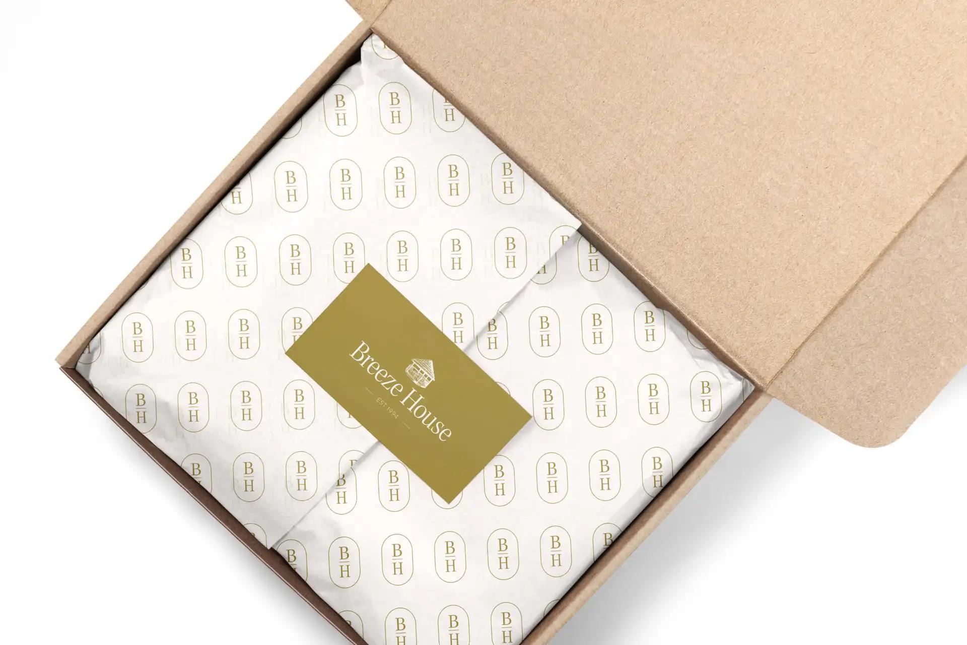 BH Mailer Box Wrapping Tissue Paper Mockup1 scaled 1