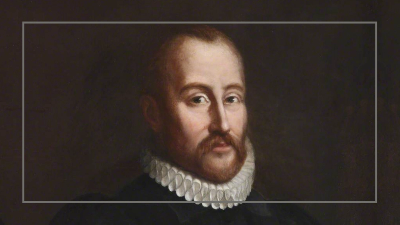 A portrait of William Perkins from the 1800s.