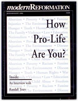 "How Pro-Life Are You?" Cover