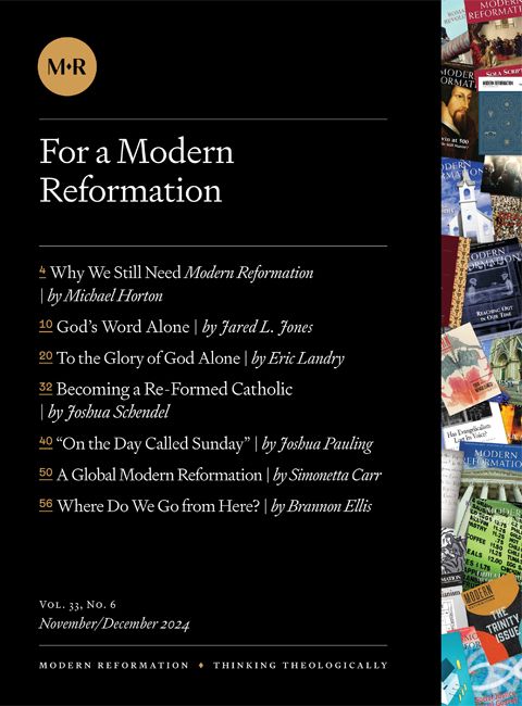 "For a Modern Reformation" Cover