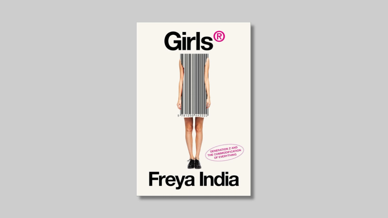The book cover on a light grey background.