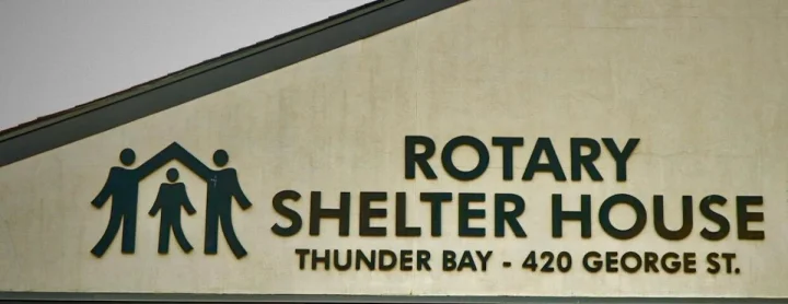 Shelter House Sign
