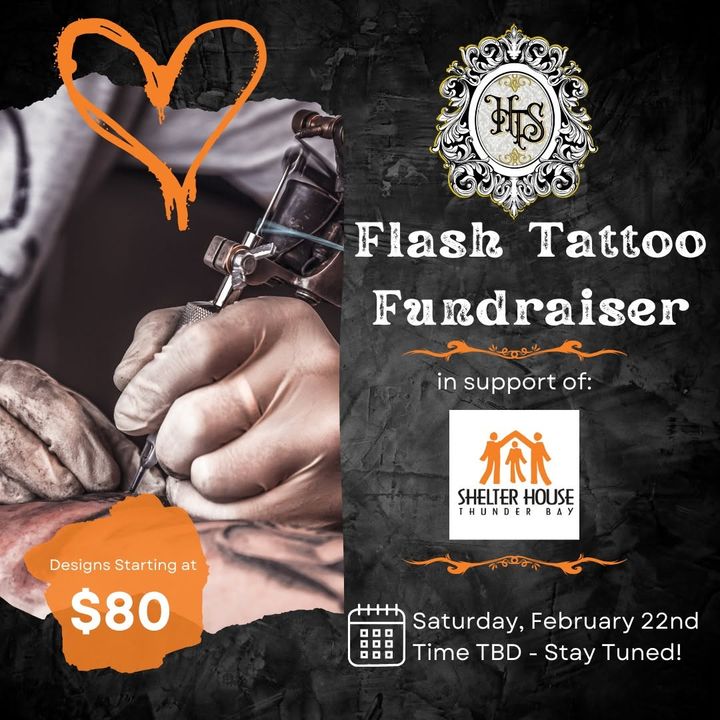 Flash Tattoo Fundraiser 2026