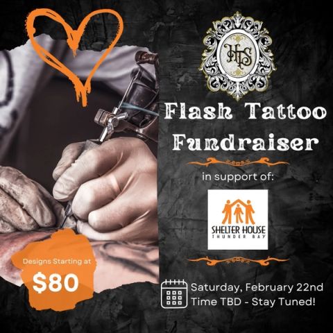 Flash Tattoo Fundraiser 2026