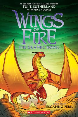 Cover of Escaping Peril: A Graphic Novel (Wings of Fire Graphic Novel #8)