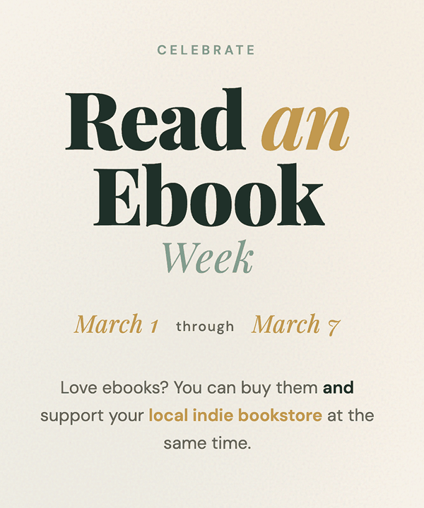 Read an eBook Week is March 1 through March 7