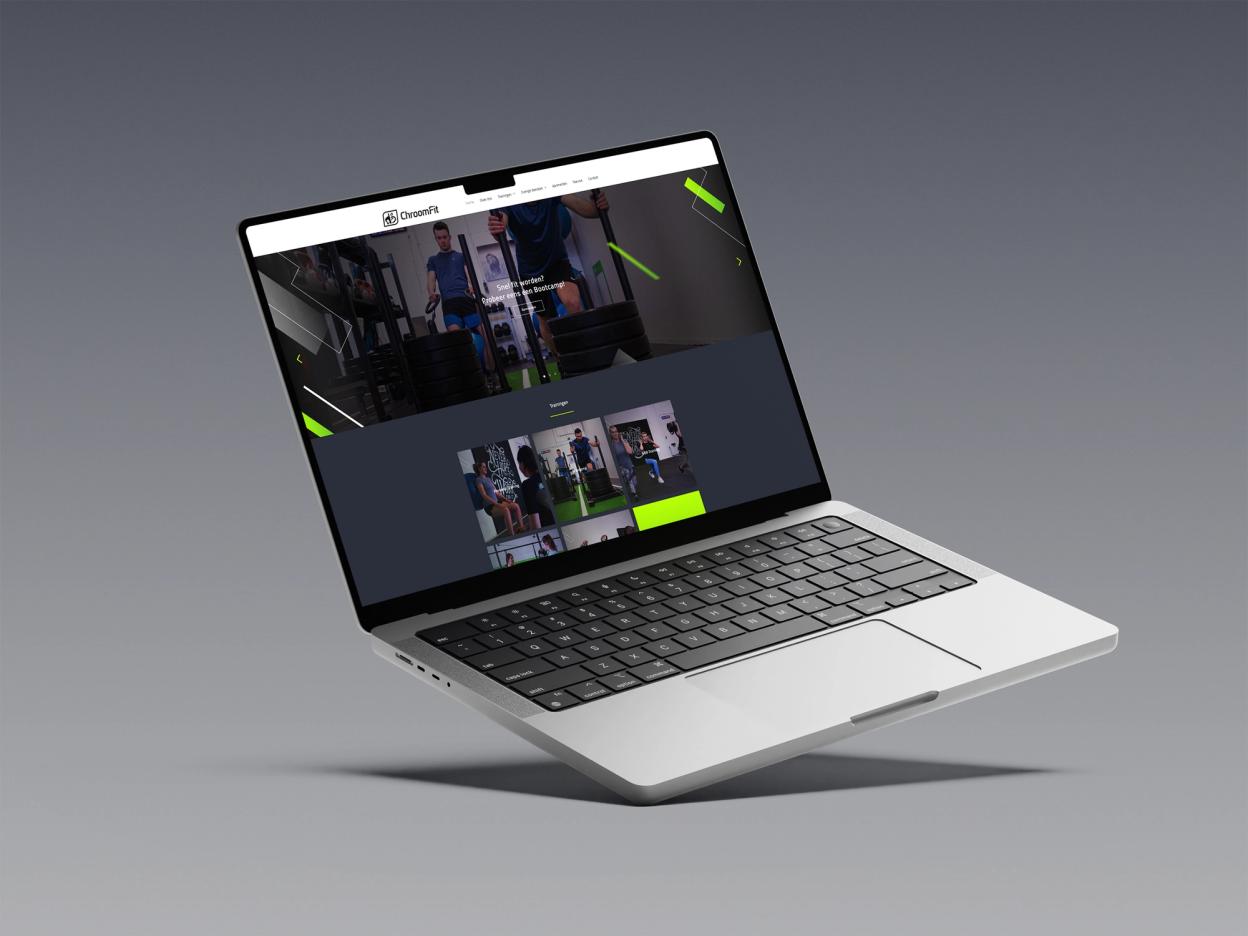 ChroomFit Website — afbeelding 1