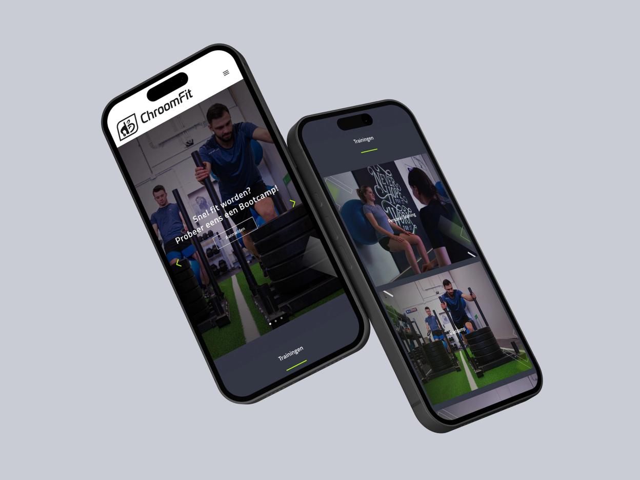ChroomFit Website — afbeelding 4