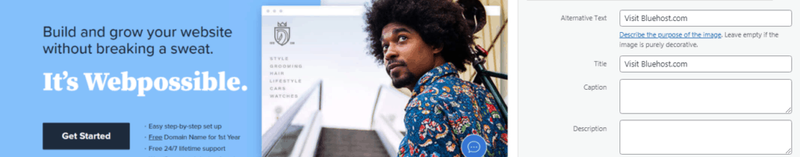 Add Title and Alt Text WordPress