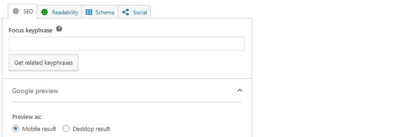 Yoast SEO and Readability Analysis